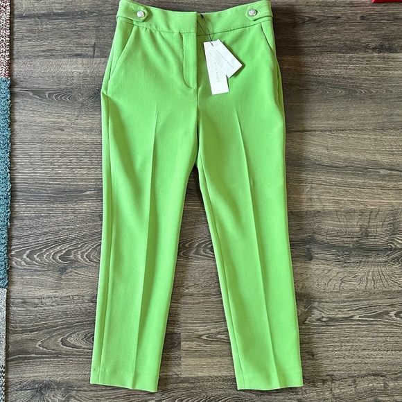 neon green dress h&m Buy Handwoven Pure Cotton Pants by MATI-Sustainable & Ethical Luxury Brand XS main image 0